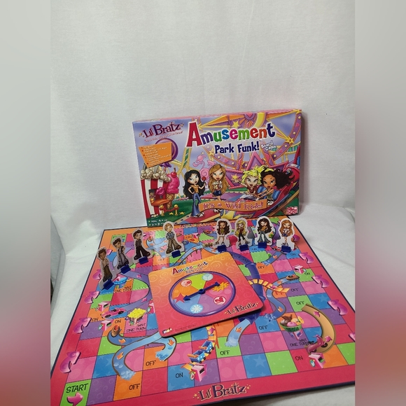 Bratz Other - Lil Bratz Amusement park funk board game- Y2K- 100 percent complete